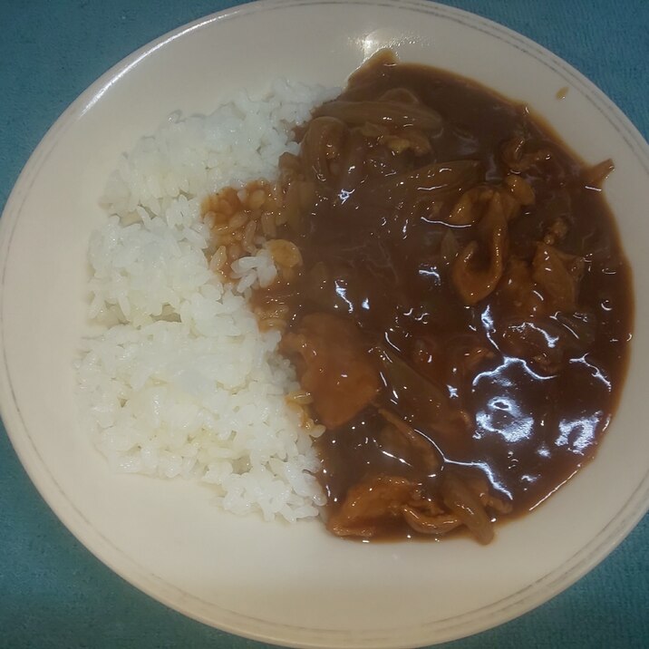 豚肉で♪ハヤシライス